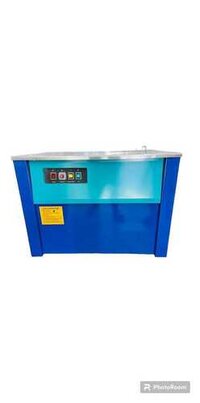 Box Strapping Machine Kh90 - 910x580x730mm, Blue | Manual Operation, Heat Sealing, 100 Kg/hr Capacity, Strap Width 6-15mm