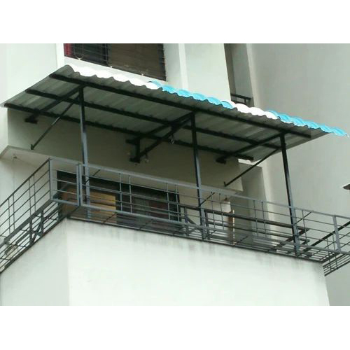 Dome Aluminium Outdoor Balcony Shed - Color: As Per Requirement