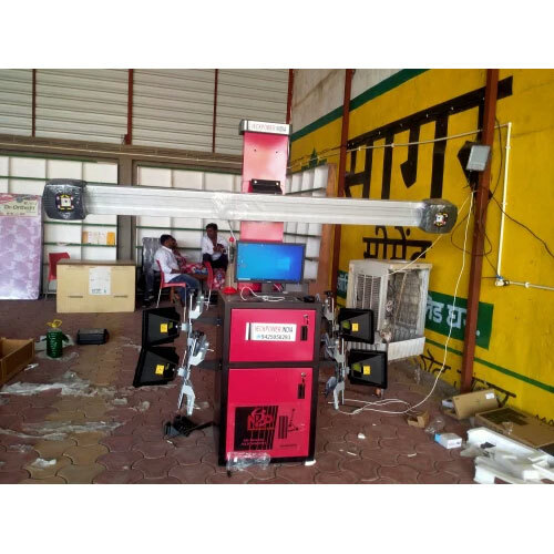 3d 4 Wheel Alignment Machine - Material: Steel Alloy