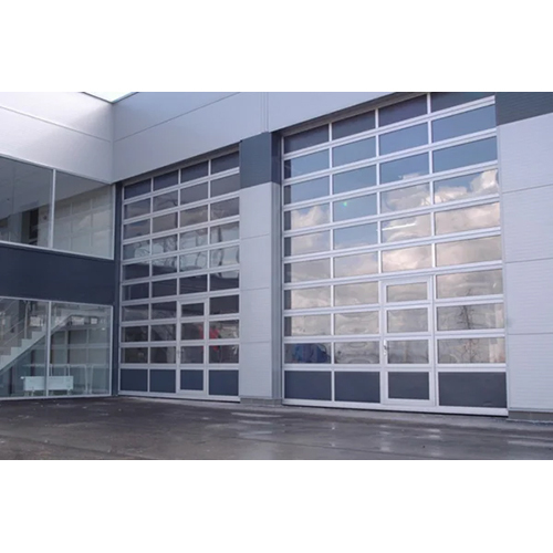 Transparent Sectional Overhead Door - Application: Exterior
