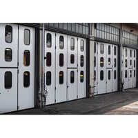 Automation Folding Doors - Grey Powder-coated Finish | Exterior Application, Standard Folding Design, Available In Various Sizes