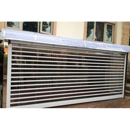 Transparent Rolling Shutters - Color: Grey