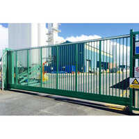 Automatic Cantilever Sliding Gates - Color: Green