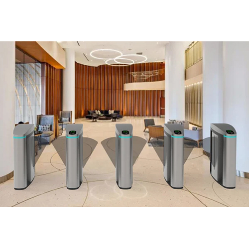 Flap Barriers - Color: Silver