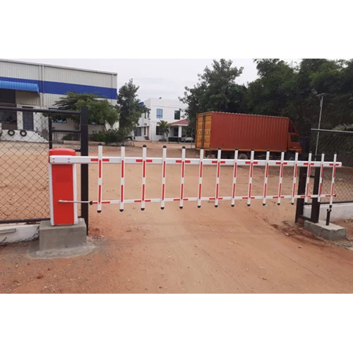 Fence Boom Barriers - Mild Steel, Different Sizes, Black Color | Manual Operation, Industrial Security, Warranty Included