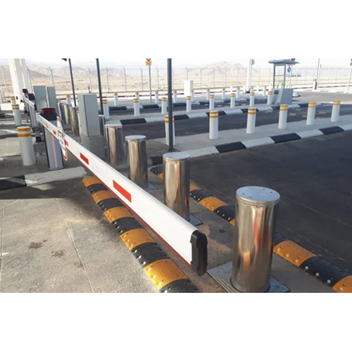 Steel Automatic Bollards - High-quality Steel, Various Sizes, Sleek Silver Finish | Effortless Access Control, Durable Design, Warranty Included