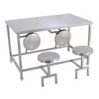 SS 4 Seater Dining Table