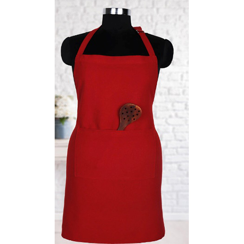 Red Color Apron