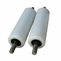 Coated Conveyor Roller - Color: White