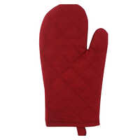 Solid Color Oven Gloves - Color: Red