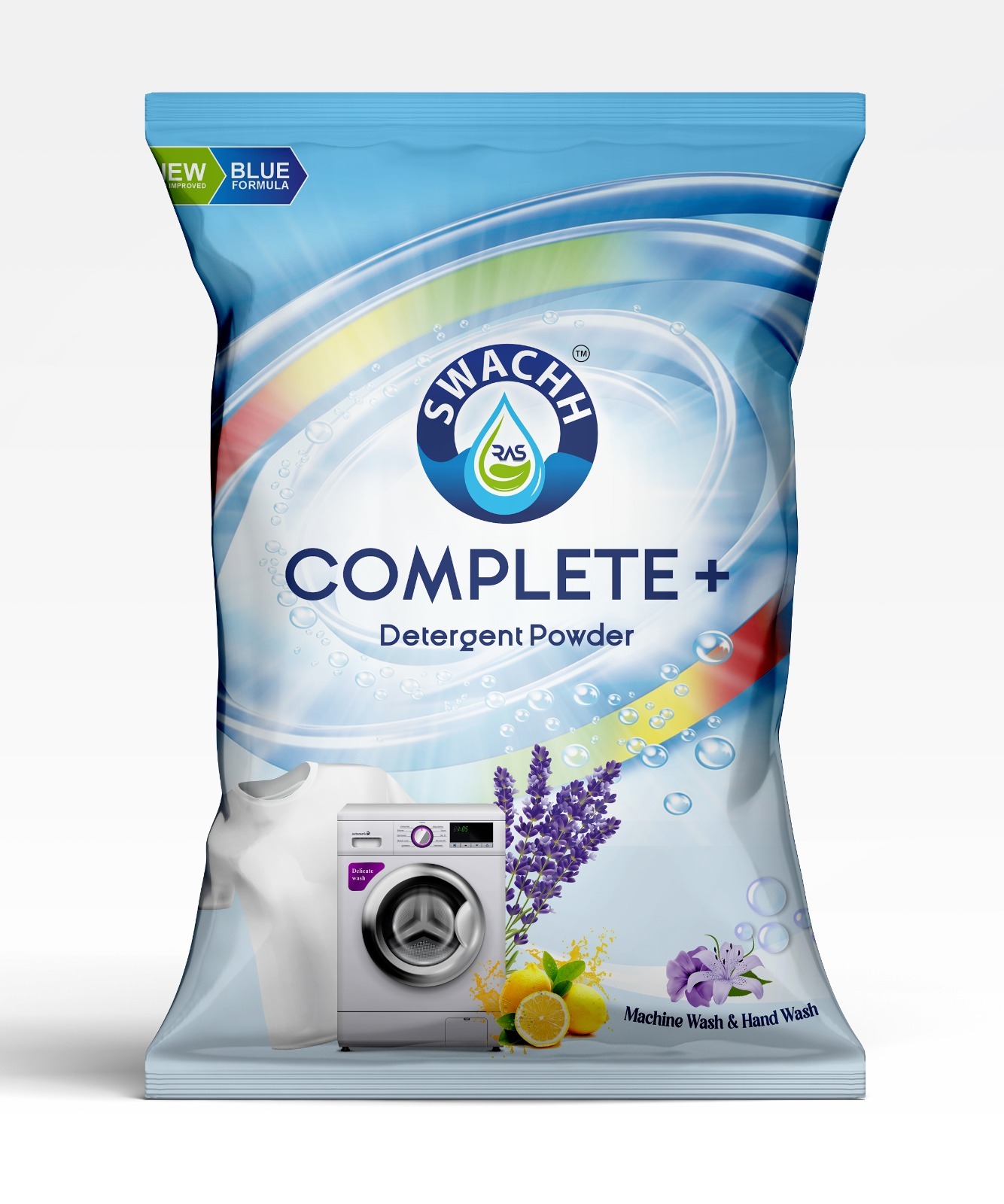 Detergent Pouch - Air Consumption: Nitrozen Flush