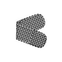 Checked Double Oven Gloves
