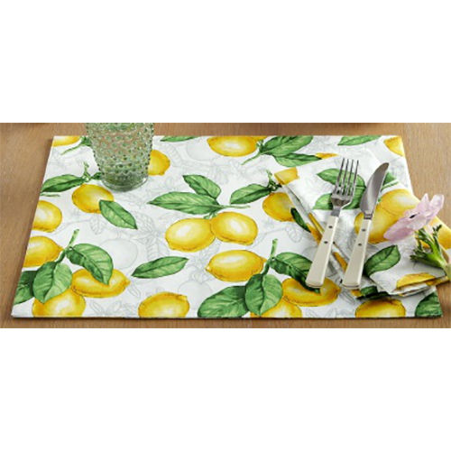 Printed Place Mats - Material: Cotton