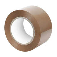 Industrial Adhesive Tapes - Bopp Material, Available Thicknesses , Brown Color With Pressure-sensitive Adhesive For Secure Packaging
