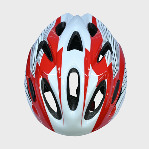 R2 Skate Helmets - Color: Red And White