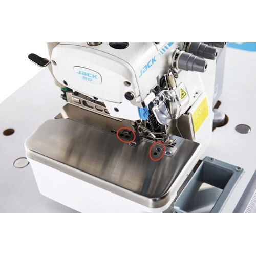 Jack C2 High Speed Overlock Machine With Auto Thread Trimmer - Color: White