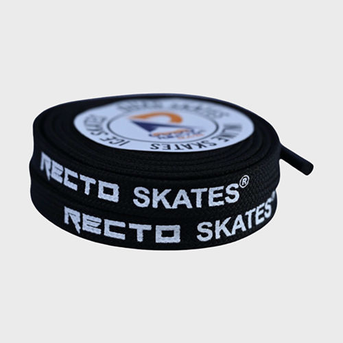 Skates Inline Wax Laces - Color: Black