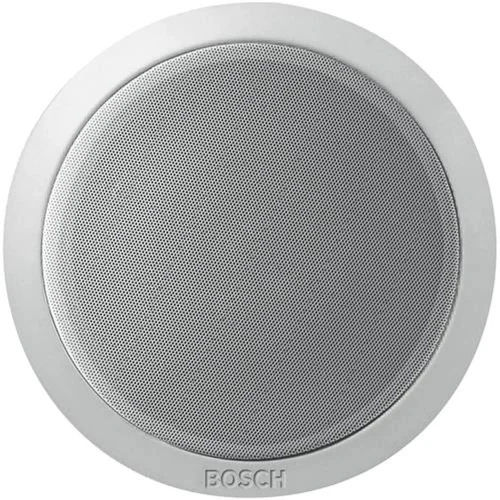 Lcz-Um12-6In 12W White Ceiling Speaker - Material: Metal