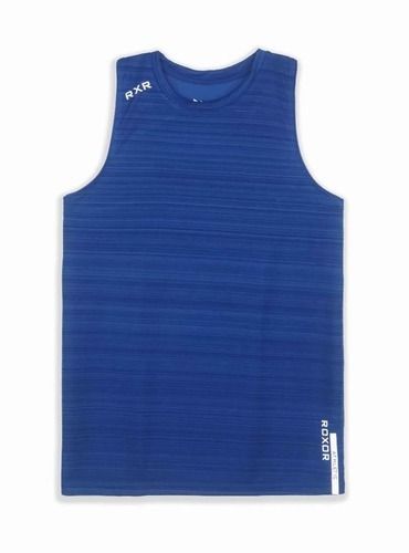 Mens Workout Performance Muscle T-Shirt Blue