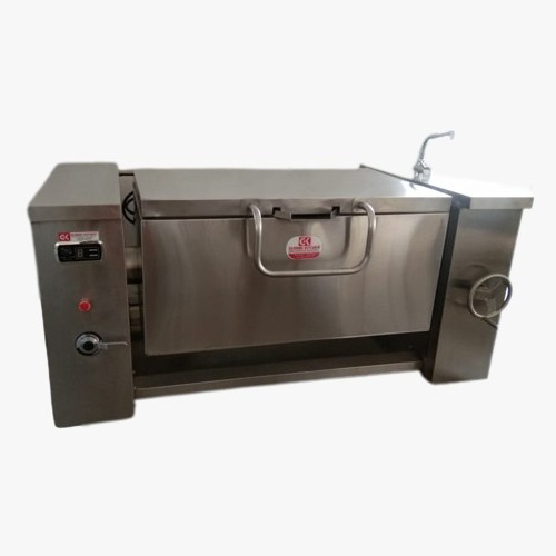 Industrial Tilting Bratt Pan - Capacity: 150-400 Litres Ltr/hr