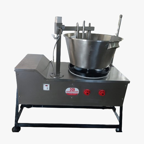 Gkhm20 Halwa-khova Machine - 20 Kg/batch Capacity, Stainless Steel, Automatic & Computerized Mixing | Effortless Operation For Sweet Shops & Cafes