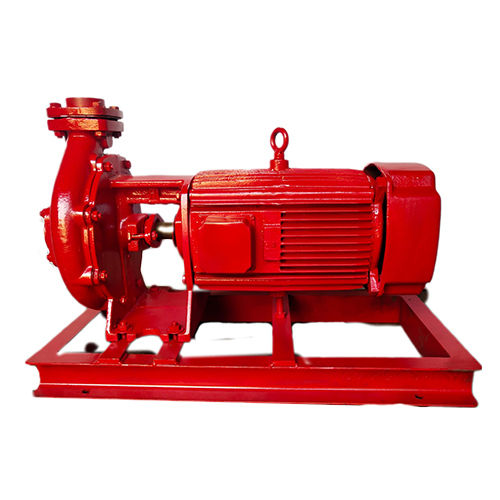 Fire Monoblock Pump - Color: As Per Requirement