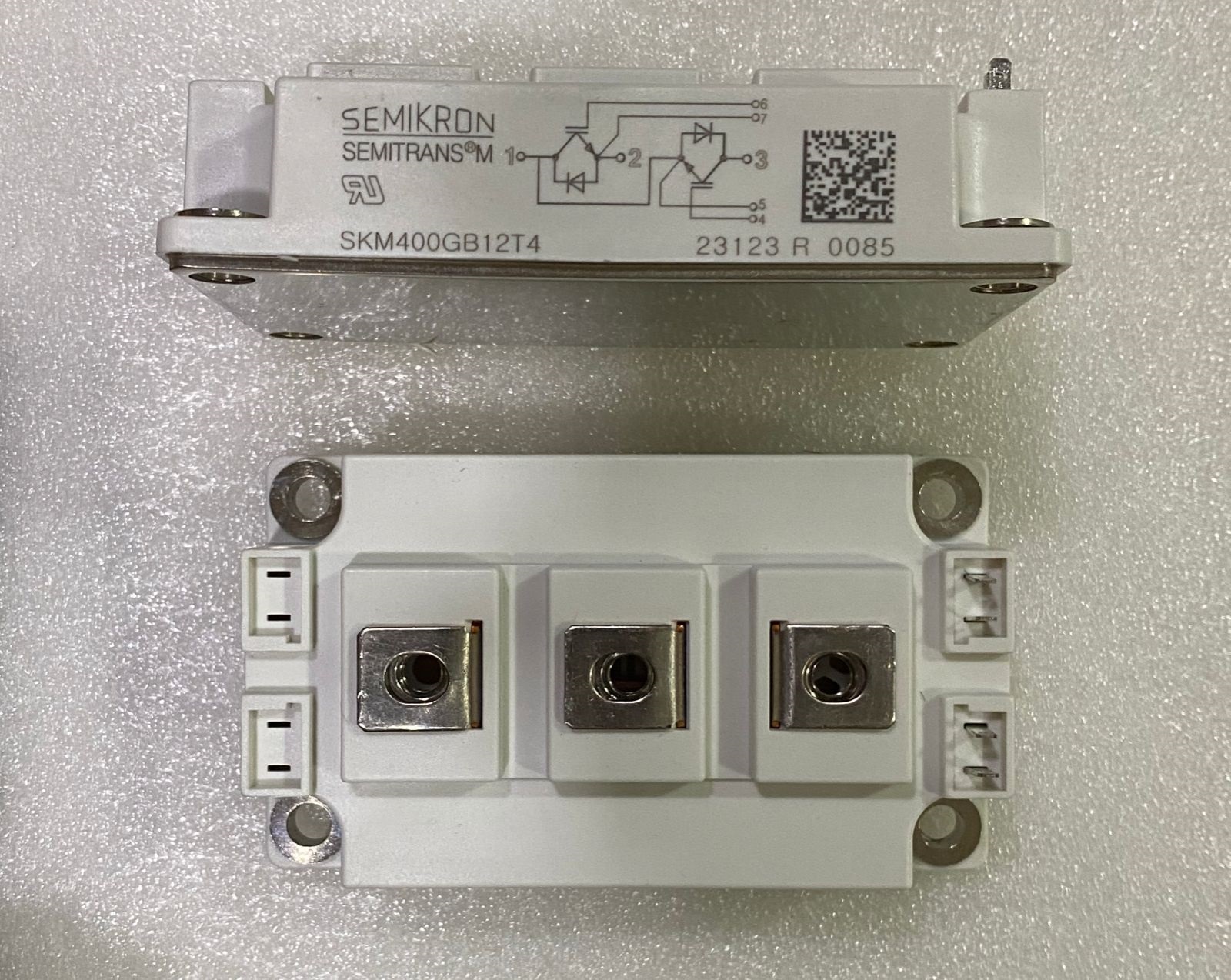 Semikron Skm400gb12t4 Module - Color: White