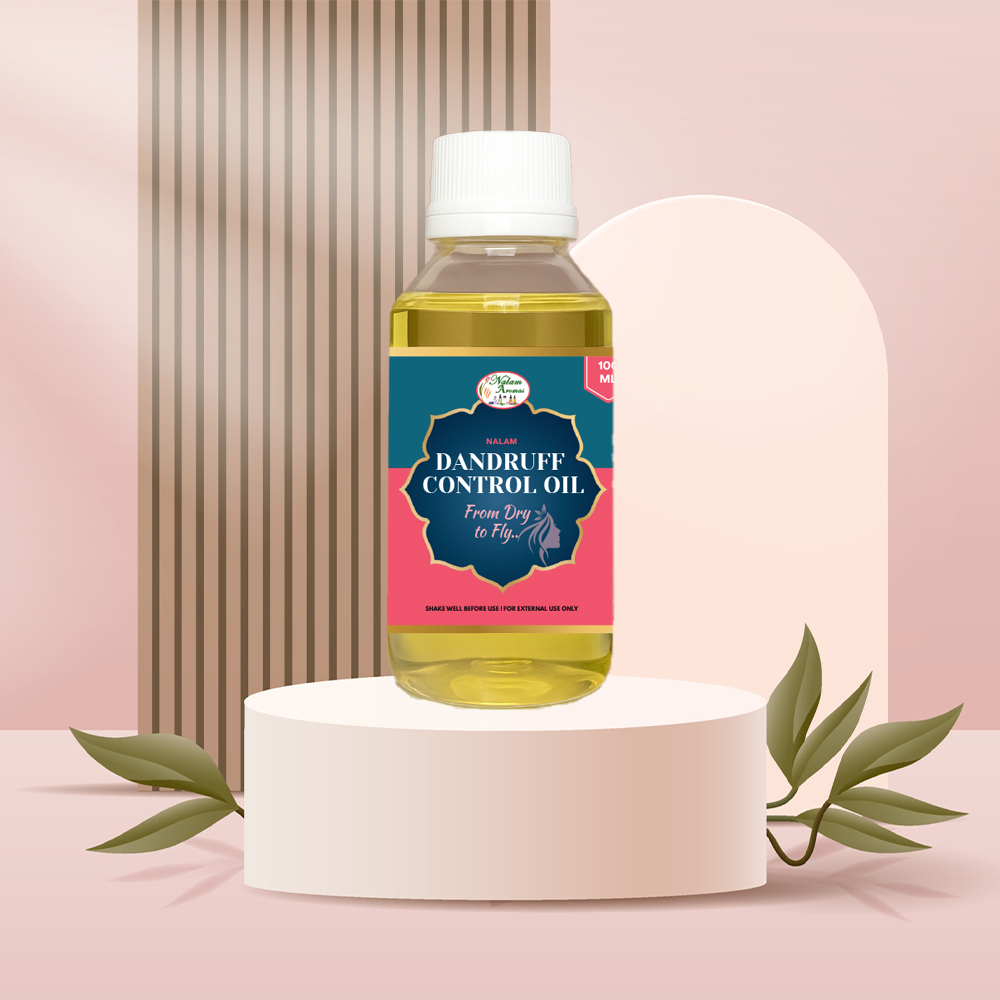100 ML Nalam Dandruff Control Oil - Herbal Oil, 100 Milliliter (mL) | Reduces Dandruff, Prevents Hair Fall, Nourishes Scalp