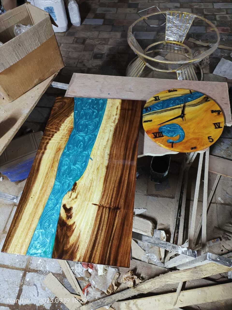 Art Epoxy Resin - High-quality Synthetic Material | Ideal For Crafting And Artwork Applications, Clear Finish, Quick Setting Time, Easy Mixing