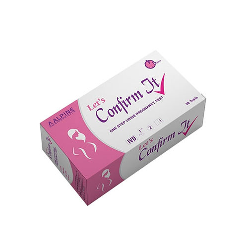 Mini Confirm It One Step Urine Pregnancy Test - Material: Plastic