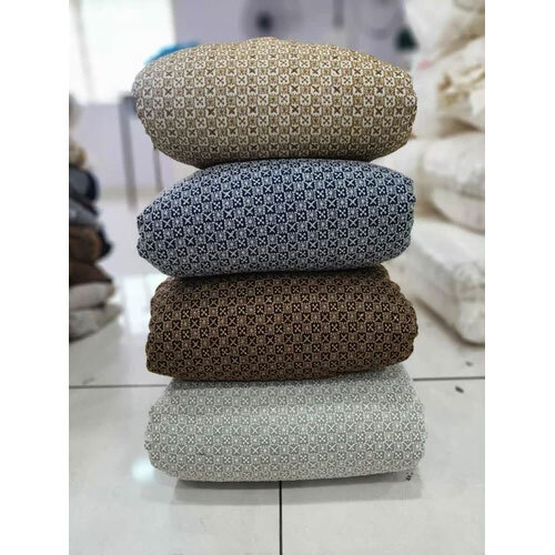 100% Rayon Schiffli Mens Unstitched Kurta Fabric