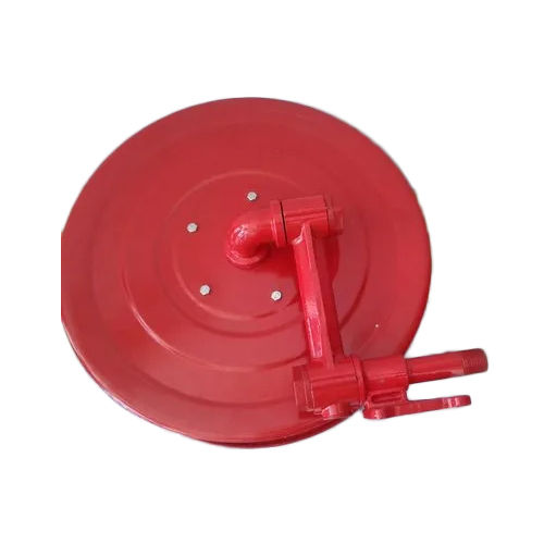 First Aid Hose Reel - Color: Red