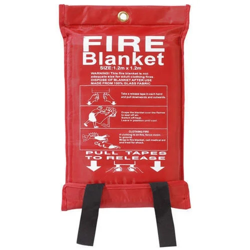 Red Fire Blankets