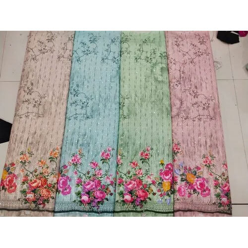 48inch Cotton Embroidered Fabric