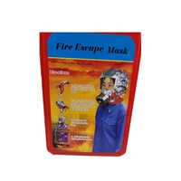 Fire Protection Escape  Mask - Color: Silver