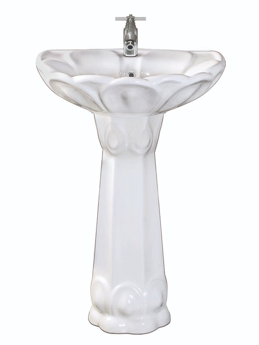 Lotus Wash Basin Pedestal