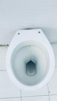 Indian White Toilet Seat