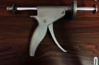 Bone Cement Injector Gun - Color: Gray