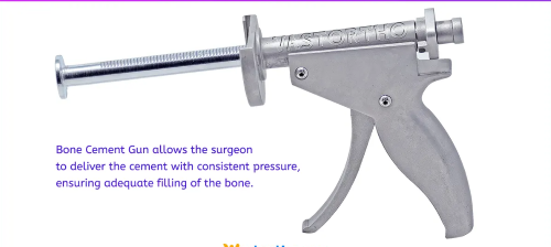 Bone Cement Injector Gun
