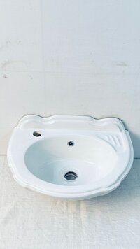 Rani Red Printed Wash Basin