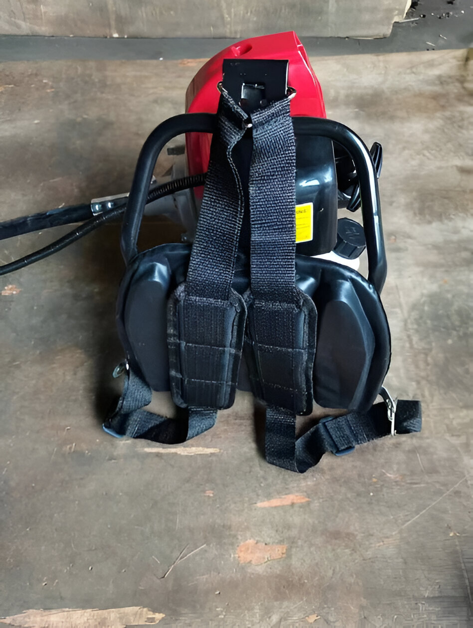 Mitsuyama Dx-pch-52bp - 2 Stroke Backpack Brush Cutter, 52cc Displacement, 1.45kw Power, 7000 Rpm Speed, Approx. Weight 13 Kg