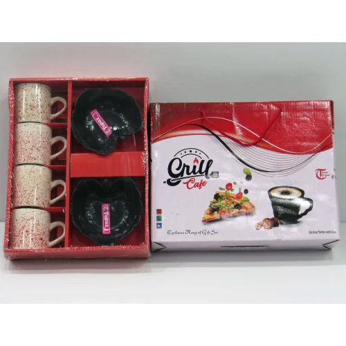 Grill Cafe Cup Bowl Set - Color: Multicolor