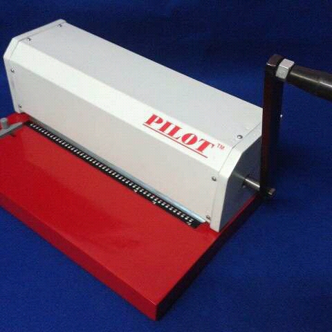 4mm Punch Manual Spiral Binding Machine (2 In 1) - Dimension (L*w*h): 22*13*13 Inch (In)