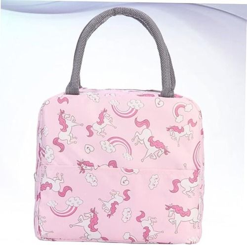 Mitsico Unicorn Pink Lunch Bag Handbag Picnic Carry Bag Camping Food Bag Insulatee Food Bag