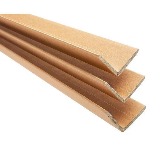 Corrugated Paper Angle Board - Color: Brown