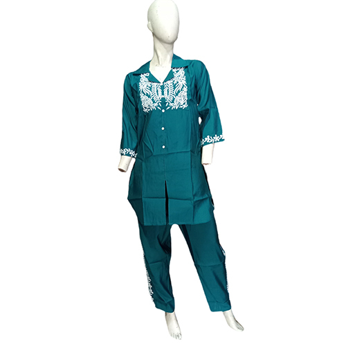Anabia Soft Maslin Fabric Ladies Co-ord Set