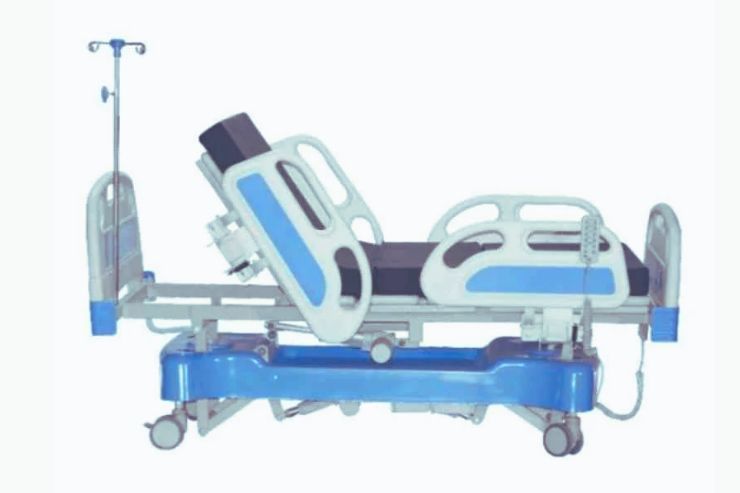 FIVE FUNCTIONS ELECTRIC ICU BED Overall Size : 2200L X 1000W X 600-800H mm.