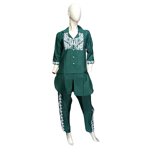 Anabia Soft Maslin Fabric Ladies Co-ord Set