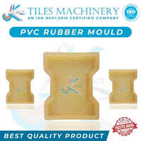 Rubber Paving Block Moulds - Standard Size | Industrial Grade Rubber Material For Durable Pavement Solutions