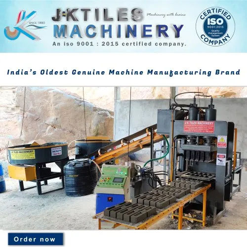 Fully Automatic Concrete Block Making Machine